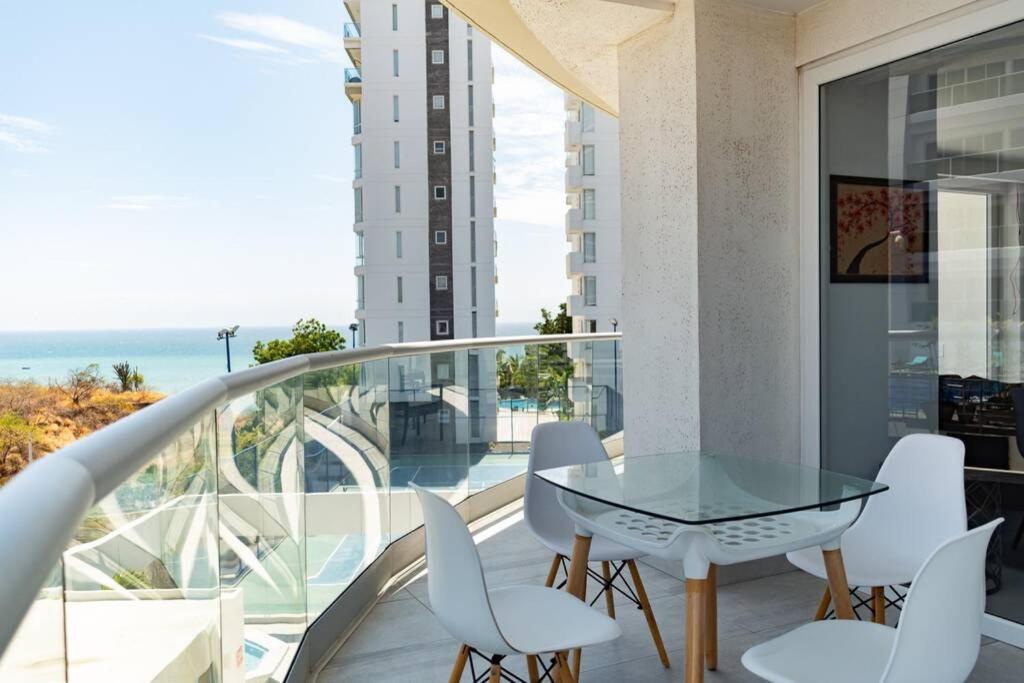 מנטה M3 Lujoso Y Comodo Departamento Con Playa 2 Piscinas Cancha De Tenis Jacuzzi Seguridad 24 Horas מראה חיצוני תמונה