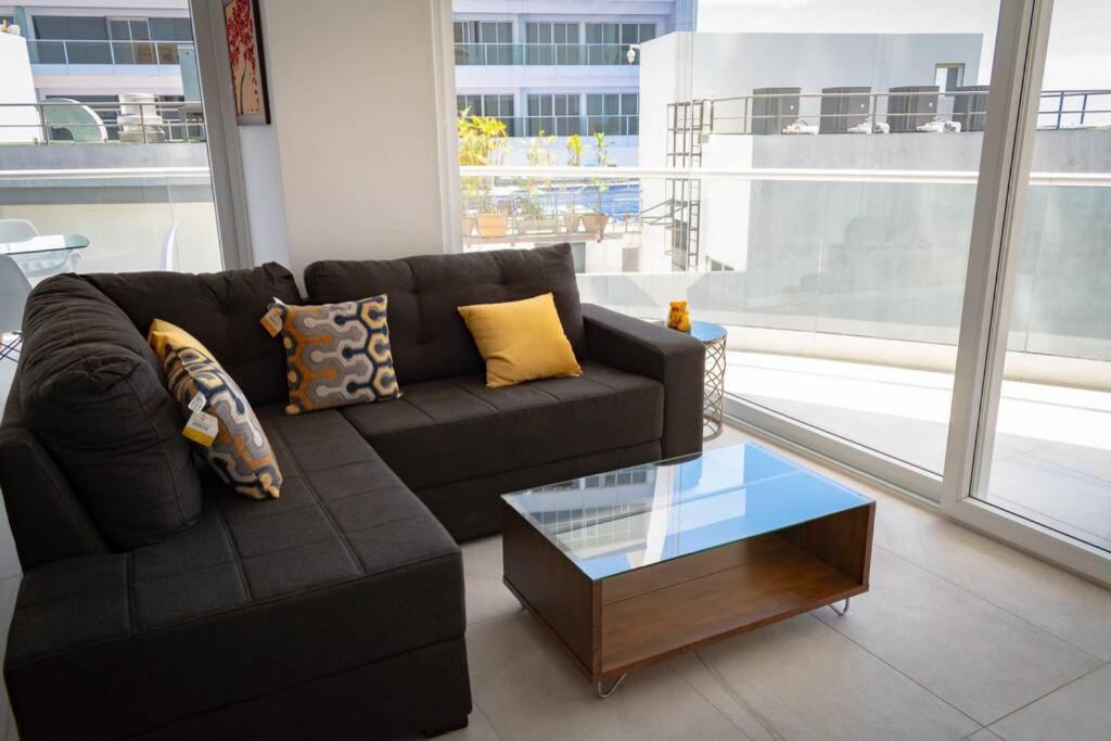 מנטה M3 Lujoso Y Comodo Departamento Con Playa 2 Piscinas Cancha De Tenis Jacuzzi Seguridad 24 Horas מראה חיצוני תמונה