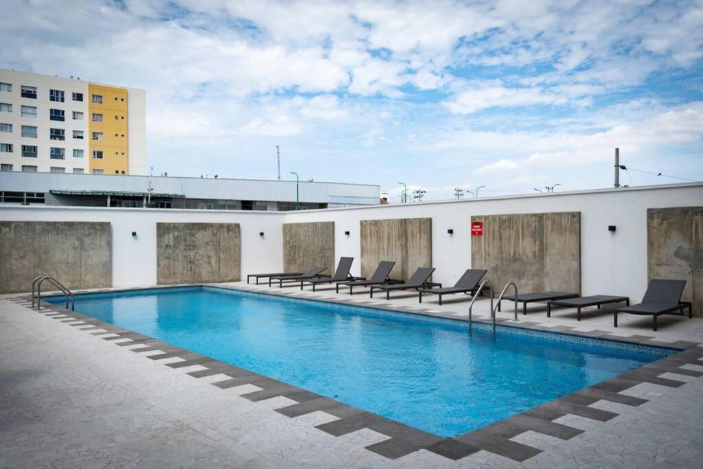 מנטה M3 Lujoso Y Comodo Departamento Con Playa 2 Piscinas Cancha De Tenis Jacuzzi Seguridad 24 Horas מראה חיצוני תמונה